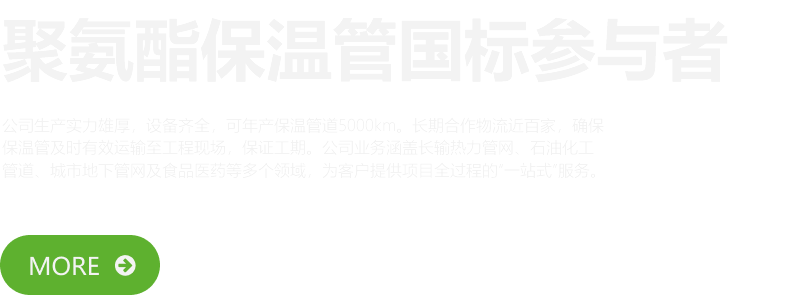 聚氨酯直埋保溫管 